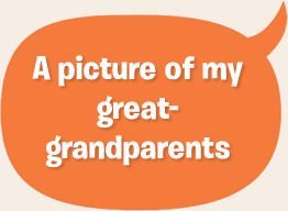 A picture of my great-grandparents